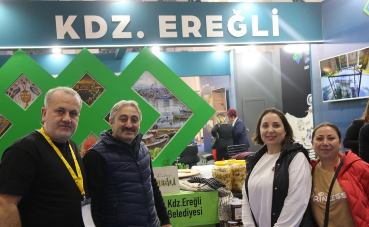 KDZ. EREĞLİ, İZMİR TURİZM FUARINDA TANITILDI KDZ. EREĞLİ, İZMİR TURİZM FUARINDA TANITILDI