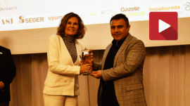 NERİMAN POSBIYIKA, KADIN GİRİŞİMCİ ÖDÜLÜ VERİLDİ
