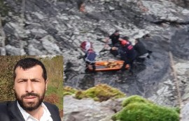 KAYALIKLARDAN DÜŞEN MUHTARI AFAD KURTARDI...